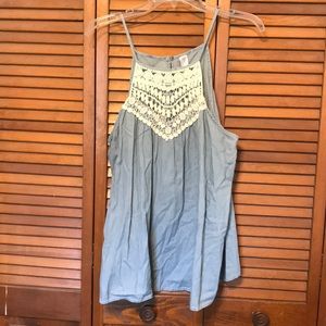 Spaghetti strap tank top